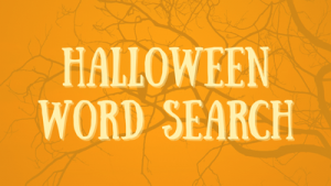 Halloween Word Search